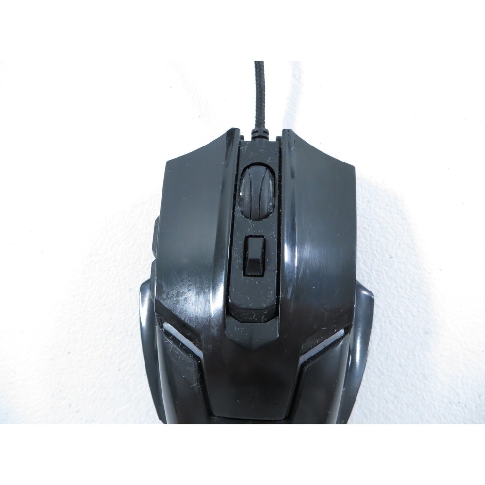 BlackWeb Gaming Mouse RGB Color Changing Programmable‎ Buttons TESTED WORKING - Picture 5 of 6